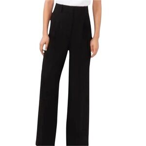 Joie High Rise Straight Leg Black Pants Size 6